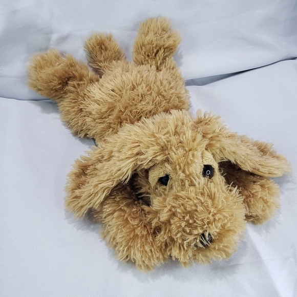 TY Beanie Classic Baylee Brown Dog 14 Inch Laying Plush Stuffed 2017 Floppy - Picture 1 of 8